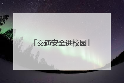 交通安全进校园