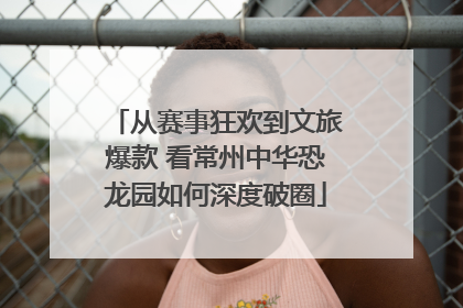 从赛事狂欢到文旅爆款 看常州中华恐龙园如何深度破圈