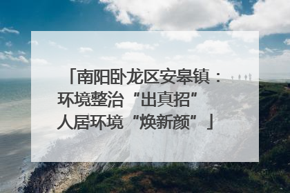 南阳卧龙区安皋镇：环境整治“出真招” 人居环境“焕新颜”