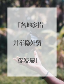 各地多措并举稳外贸促发展