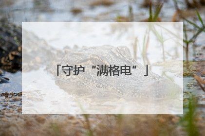 守护“满格电”
