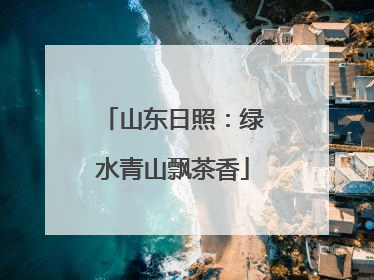 山东日照：绿水青山飘茶香