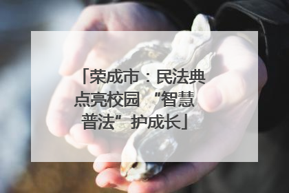荣成市：民法典点亮校园 “智慧普法”护成长