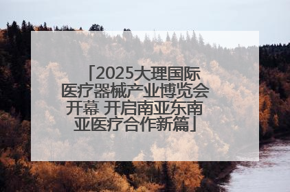 2025大理国际医疗器械产业博览会开幕 开启南亚东南亚医疗合作新篇